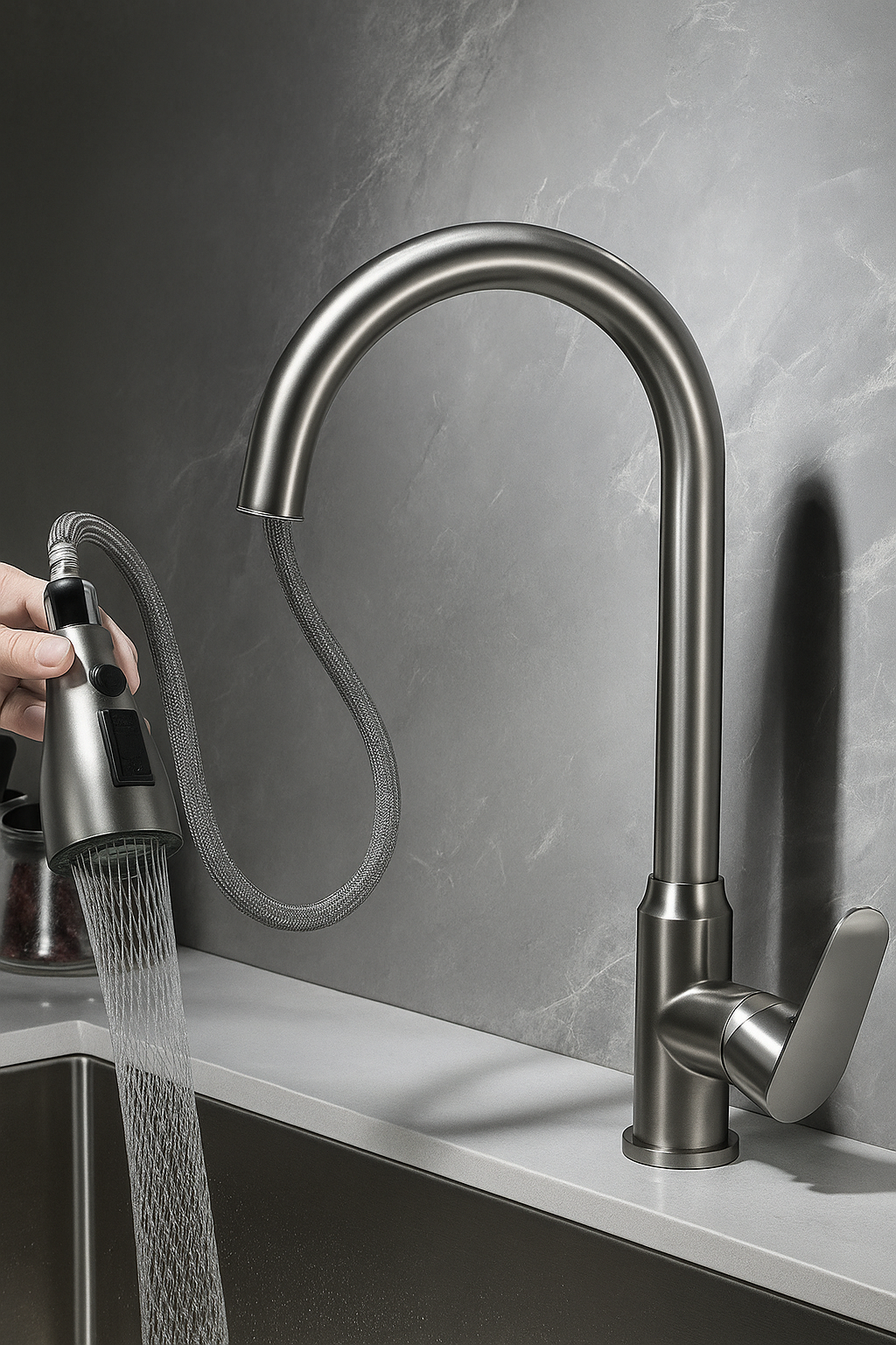 Flow | Berührungssensitive Küchenarmatur